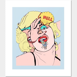 Spun X Marylin Posters and Art